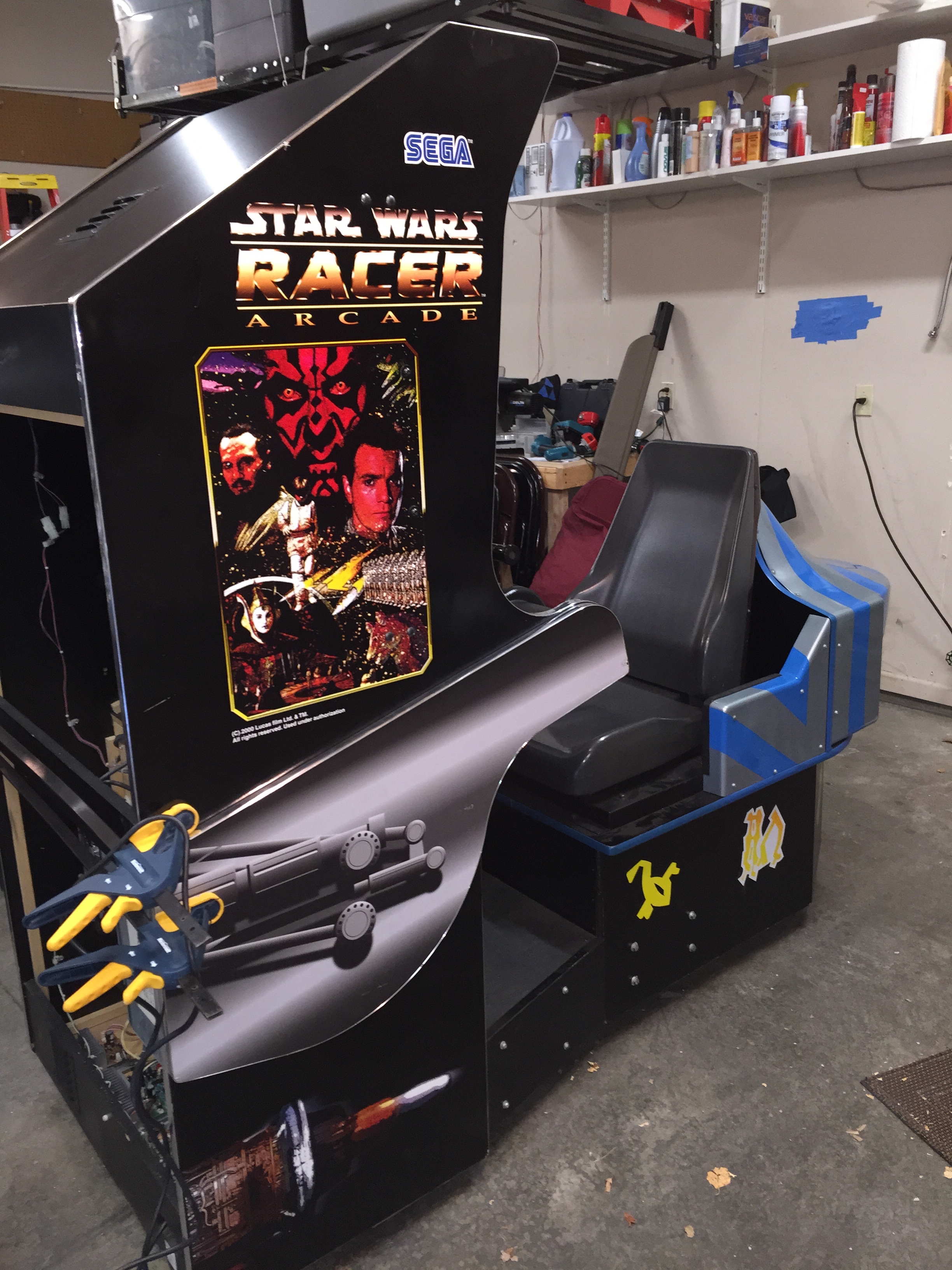 Star wars sales arcade pod